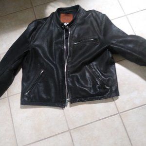 Leather - Kerr - Perforated - Cafe Racer Jacket